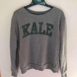 Grey Kale Pullover